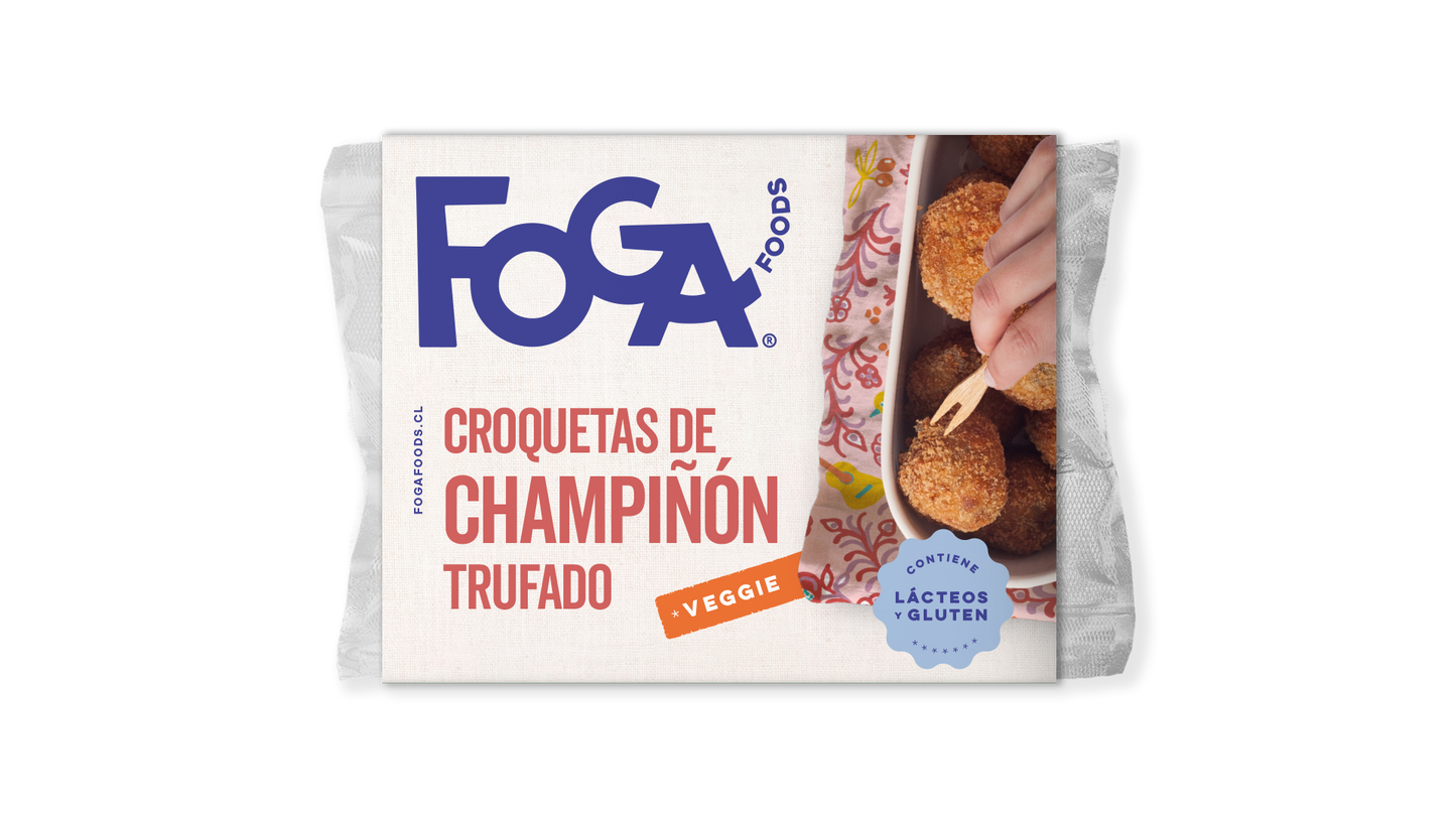 Croquetas de champiñón trufa