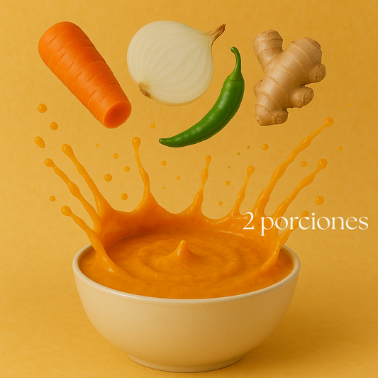 Sopa de zanahoria jengibre
