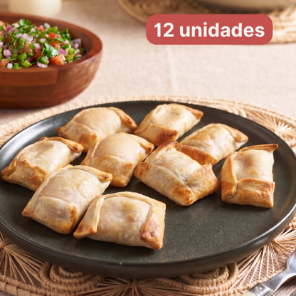 Empanada de caprese cocktail (70gr) - 12 unidades