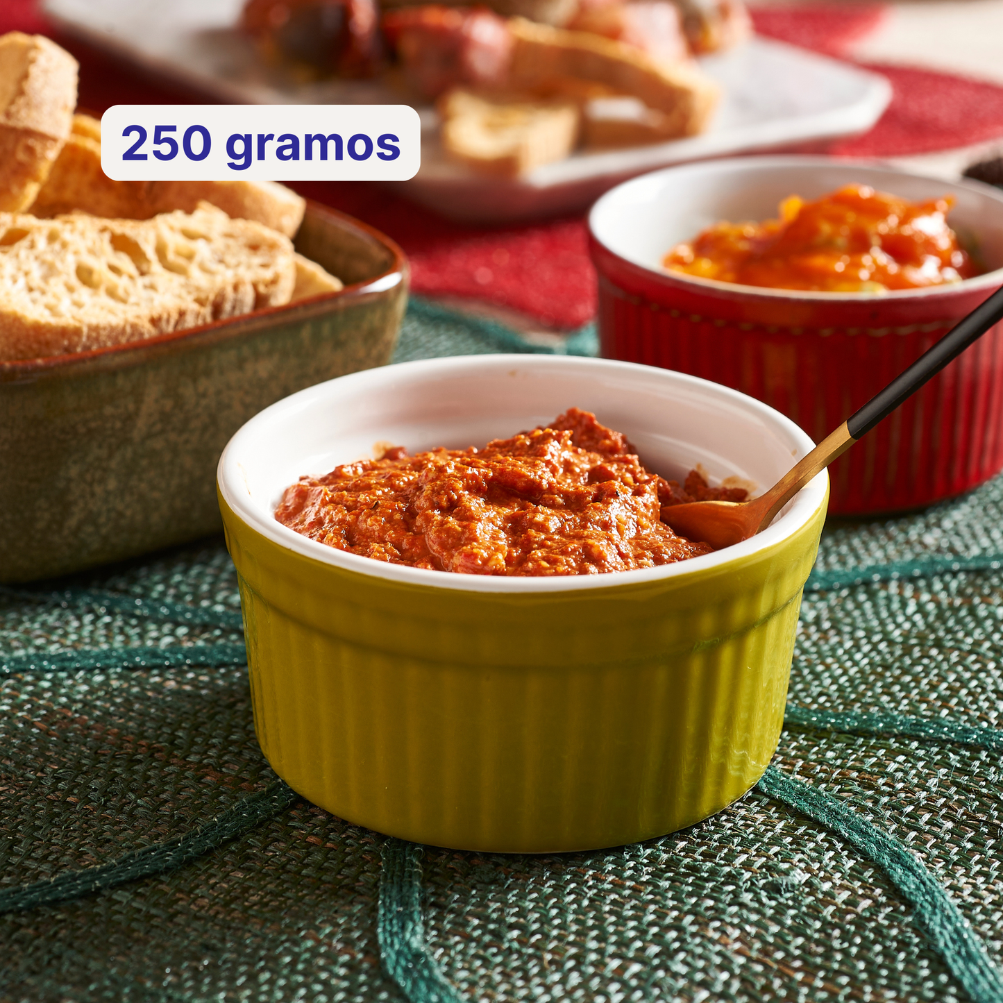 Dip de pimentones y nueces (Muhammara)