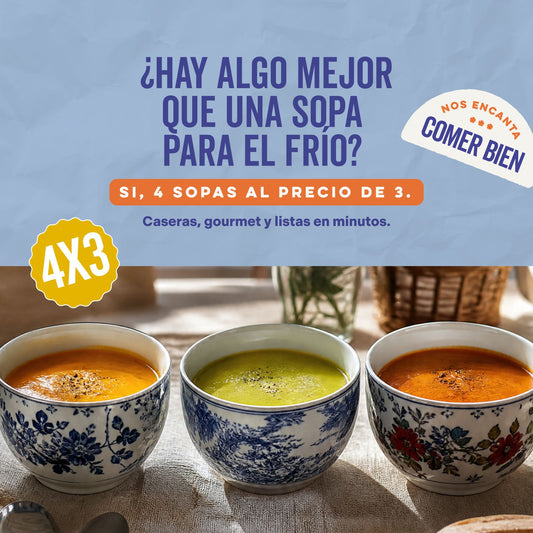 Sopas 4x3 (2pax)